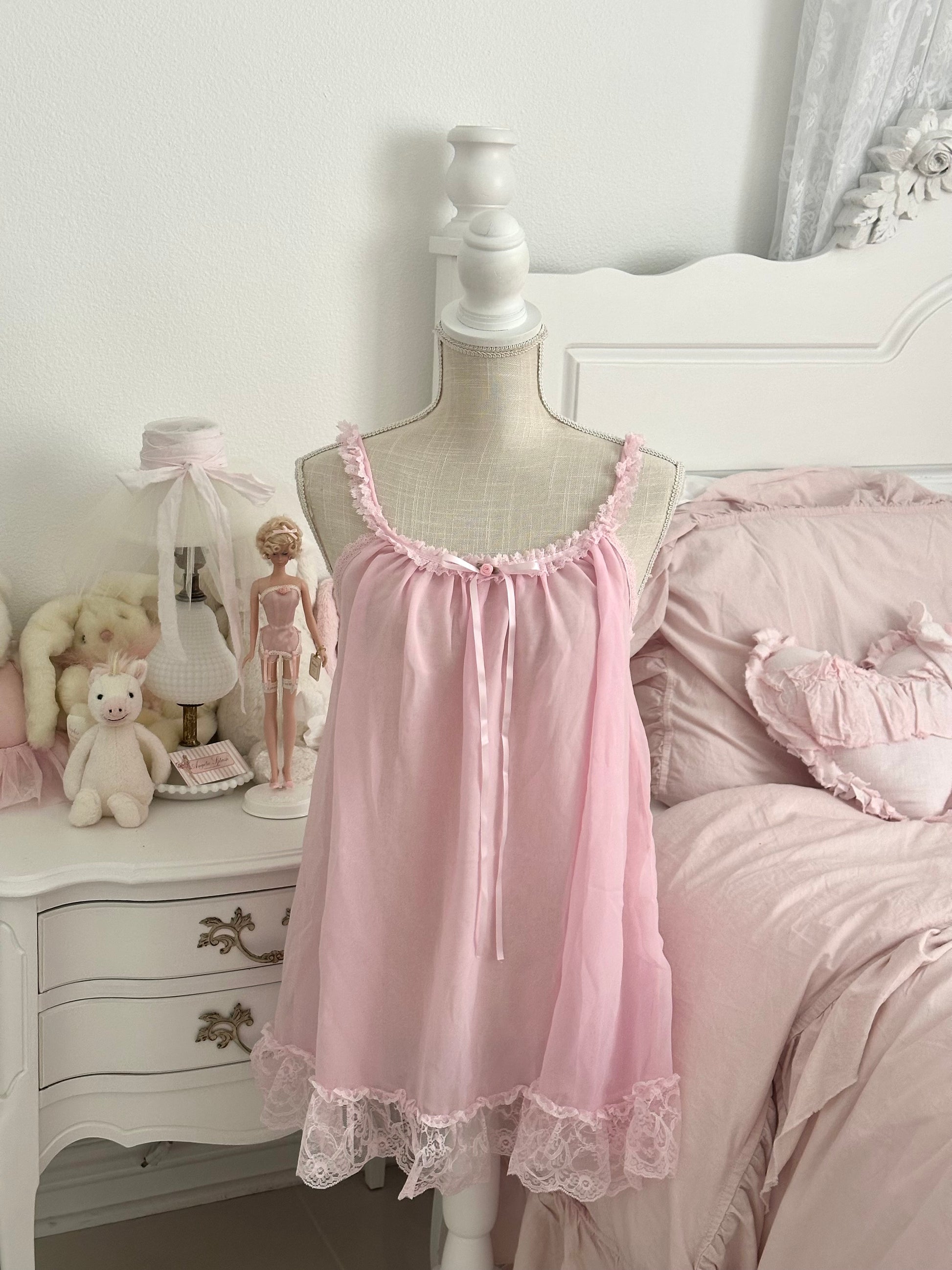 Heaven Sent Babydoll Slip Dress