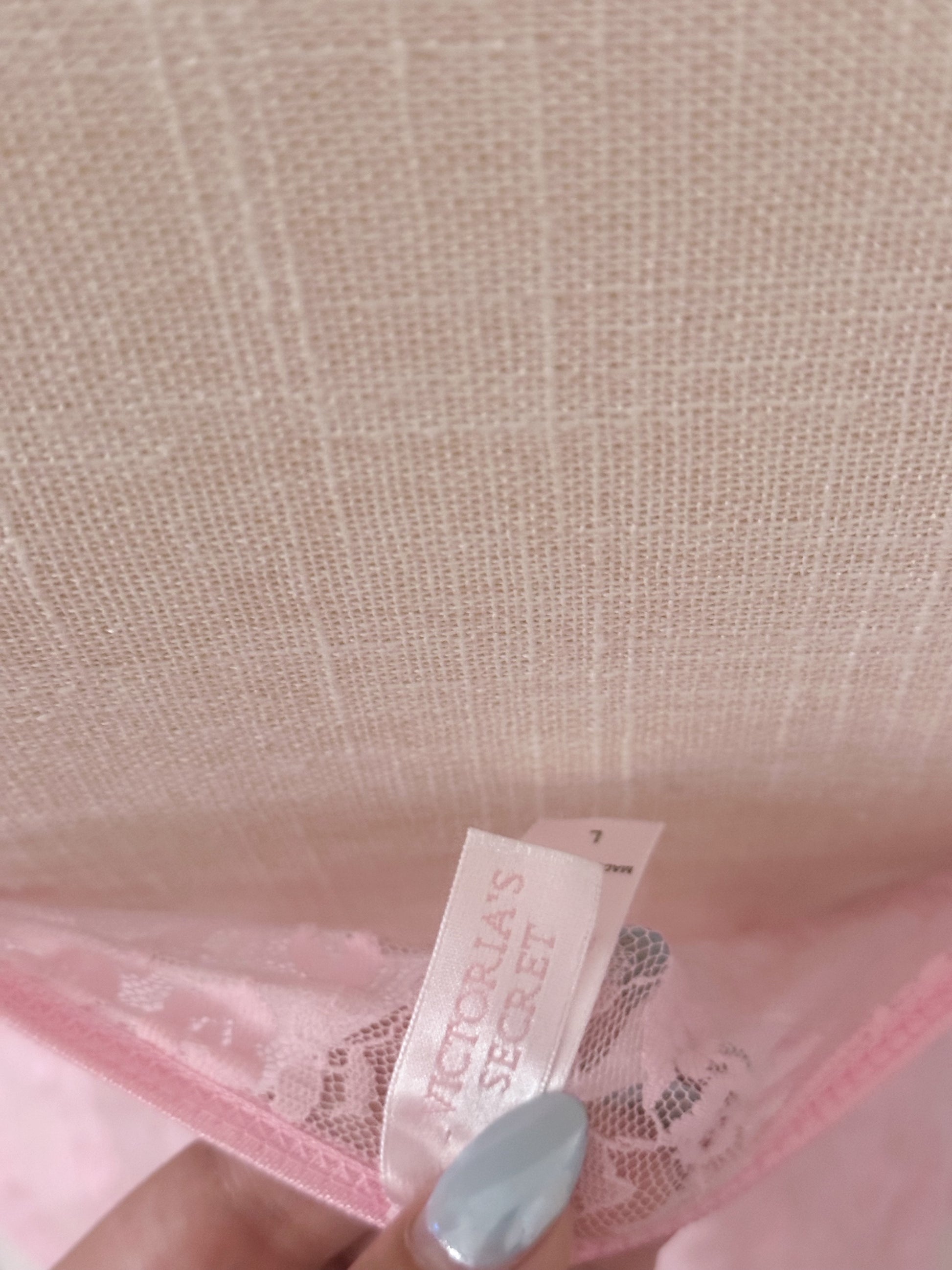 Victoria's Secret pink Sydney Carlson bustier top size: L