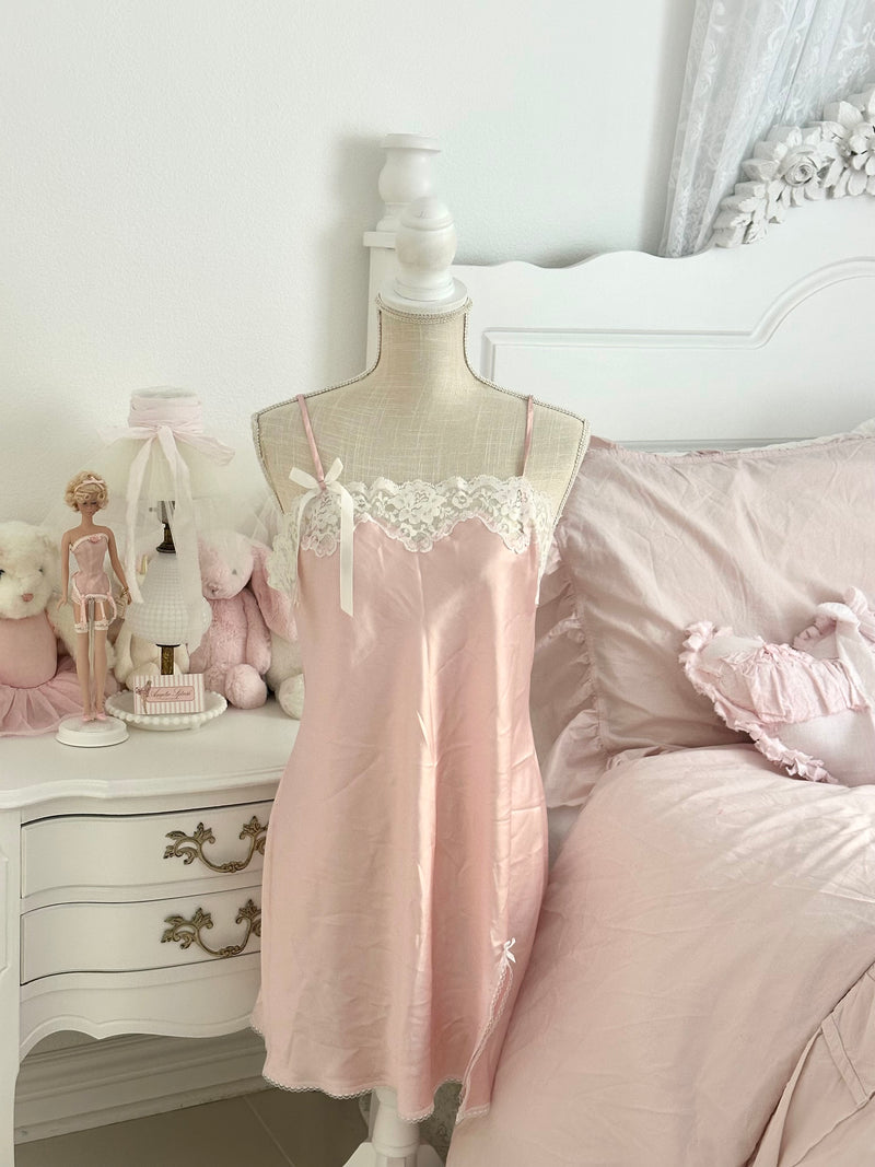 Vintage 2006 Victoria’s Secret Angels Collection Pink Babydoll Slip Dress Size: L
