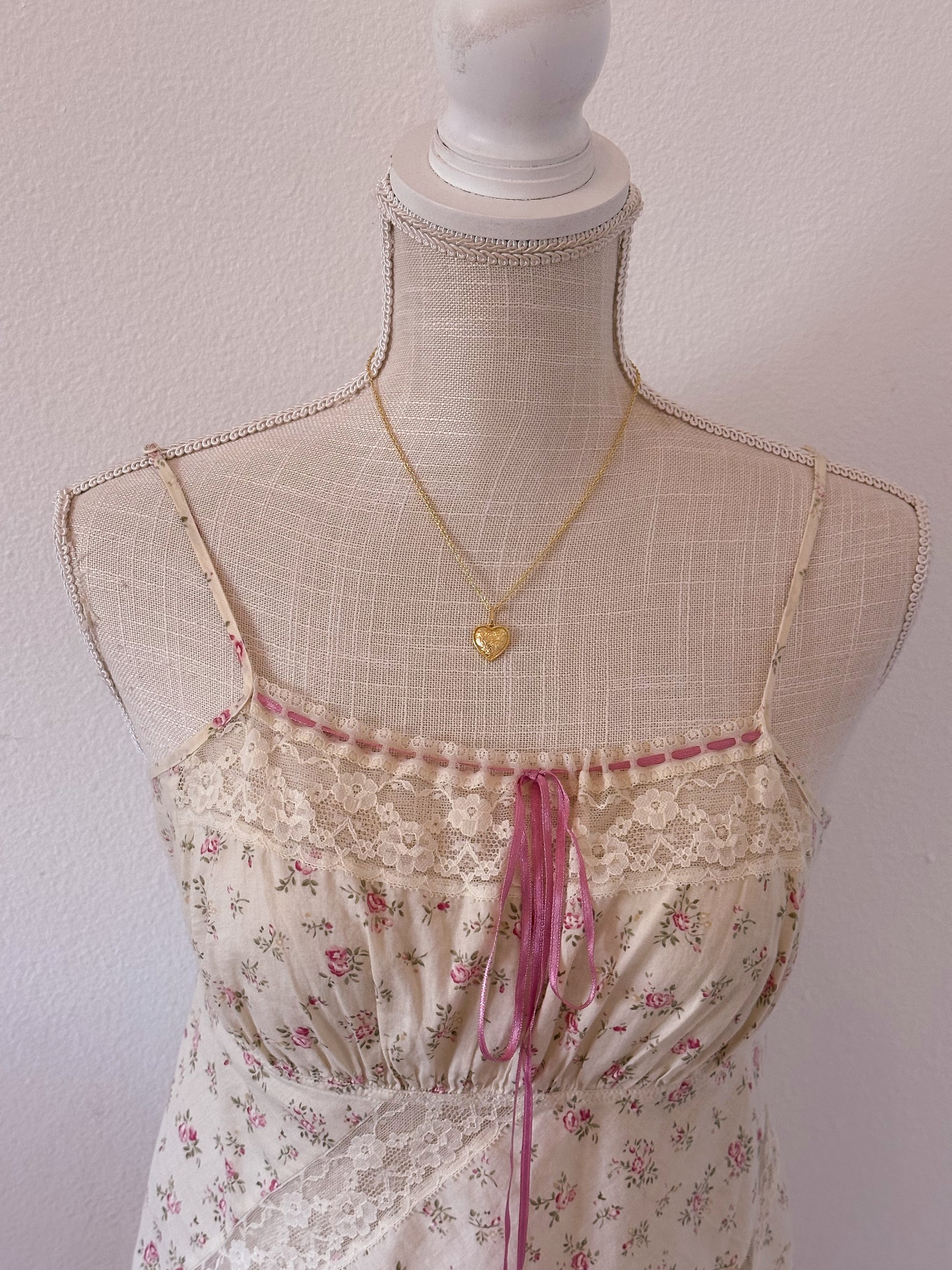 Vintage Victoria's Secret Shabby Chic babydoll top size: S