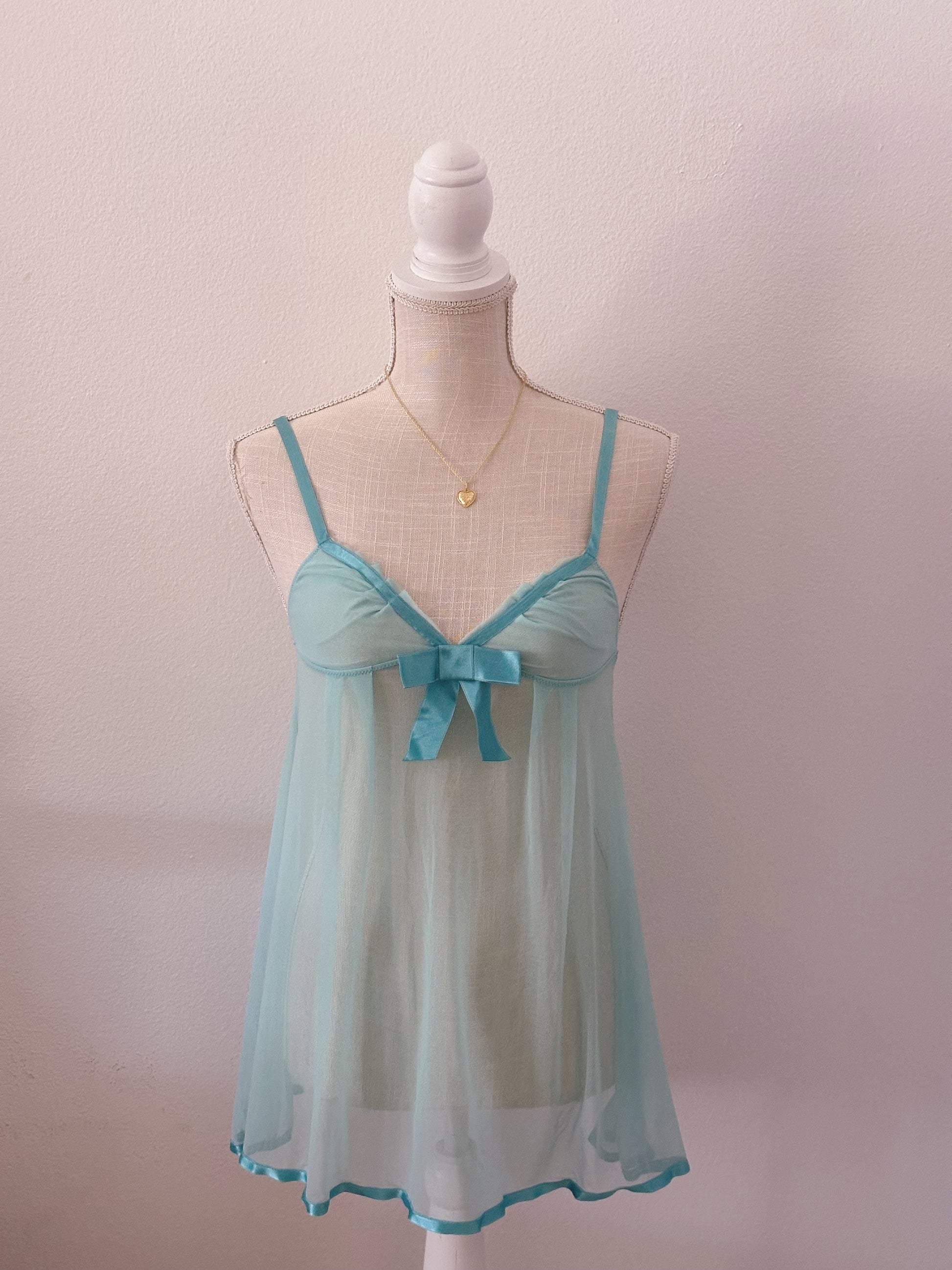 Vintage Victoria's Secret blue Sabrina Carpenter babydoll size: XS