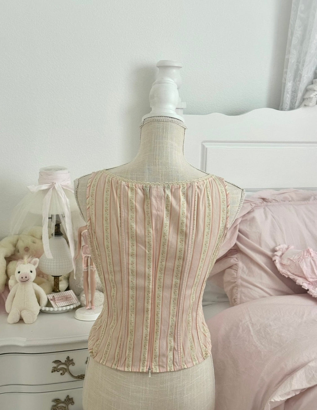 Vintage Victoria’s Secret Moda International Floral Corset Top Size: L