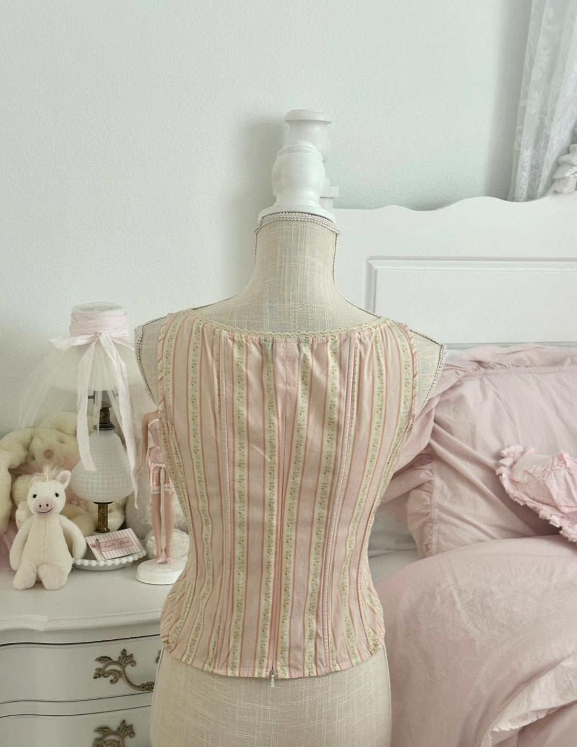 Vintage Victoria’s Secret Moda International Floral Corset Top Size: L
