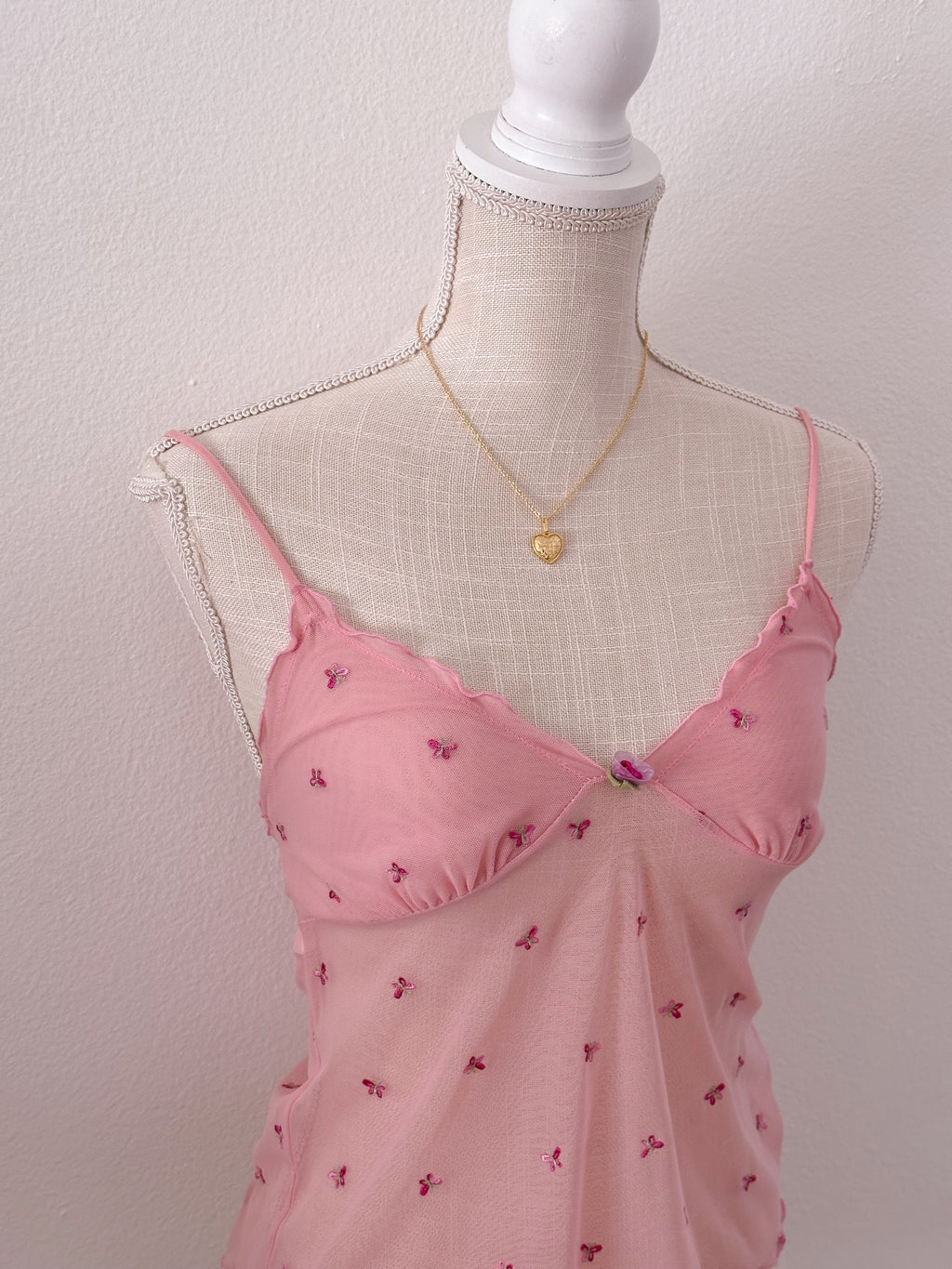 Victoria's Secret vintage butterfly pink cami from 2004 size: S