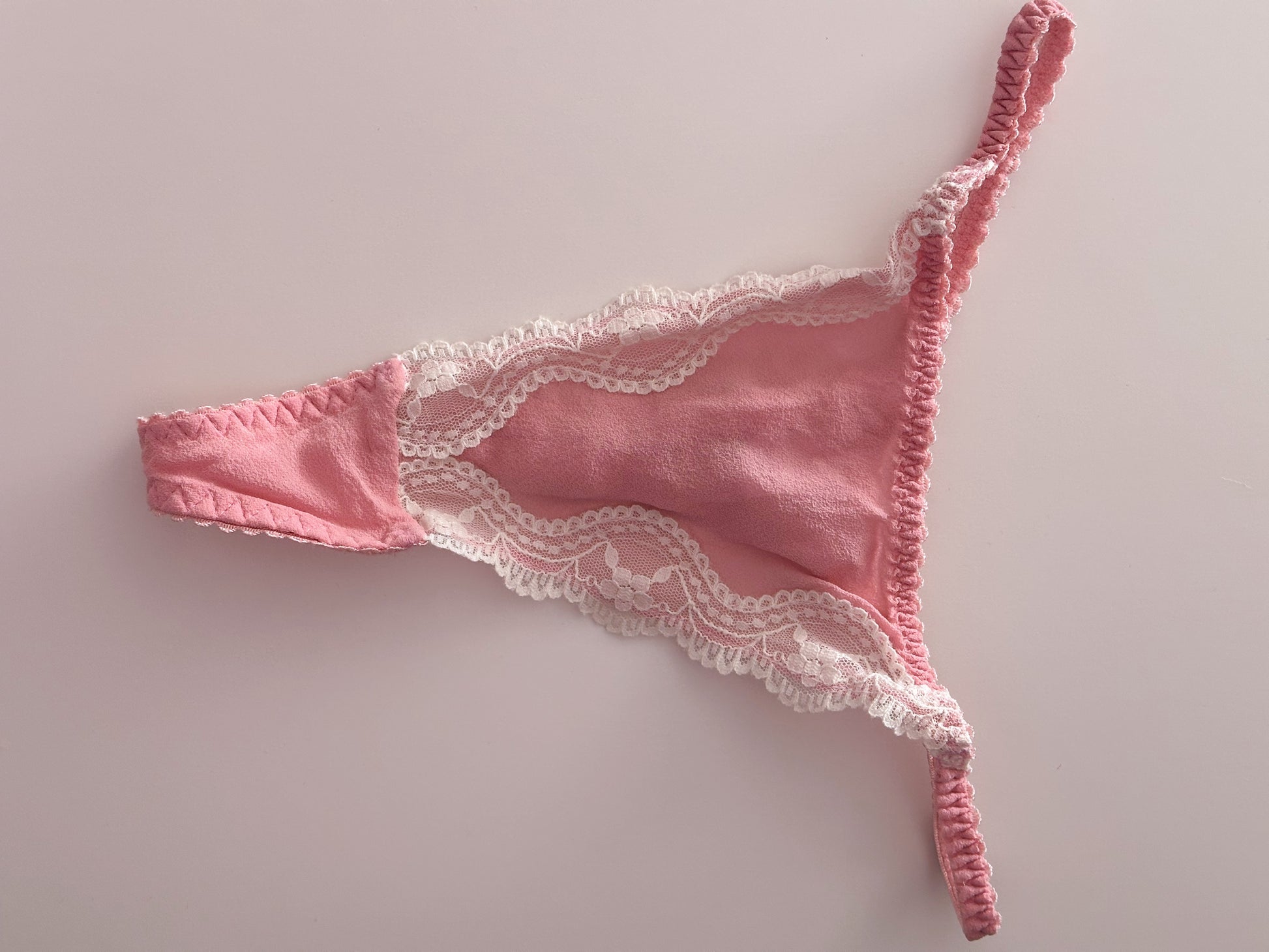 Vintage Victoria's Secret, pink baby doll set size: xs