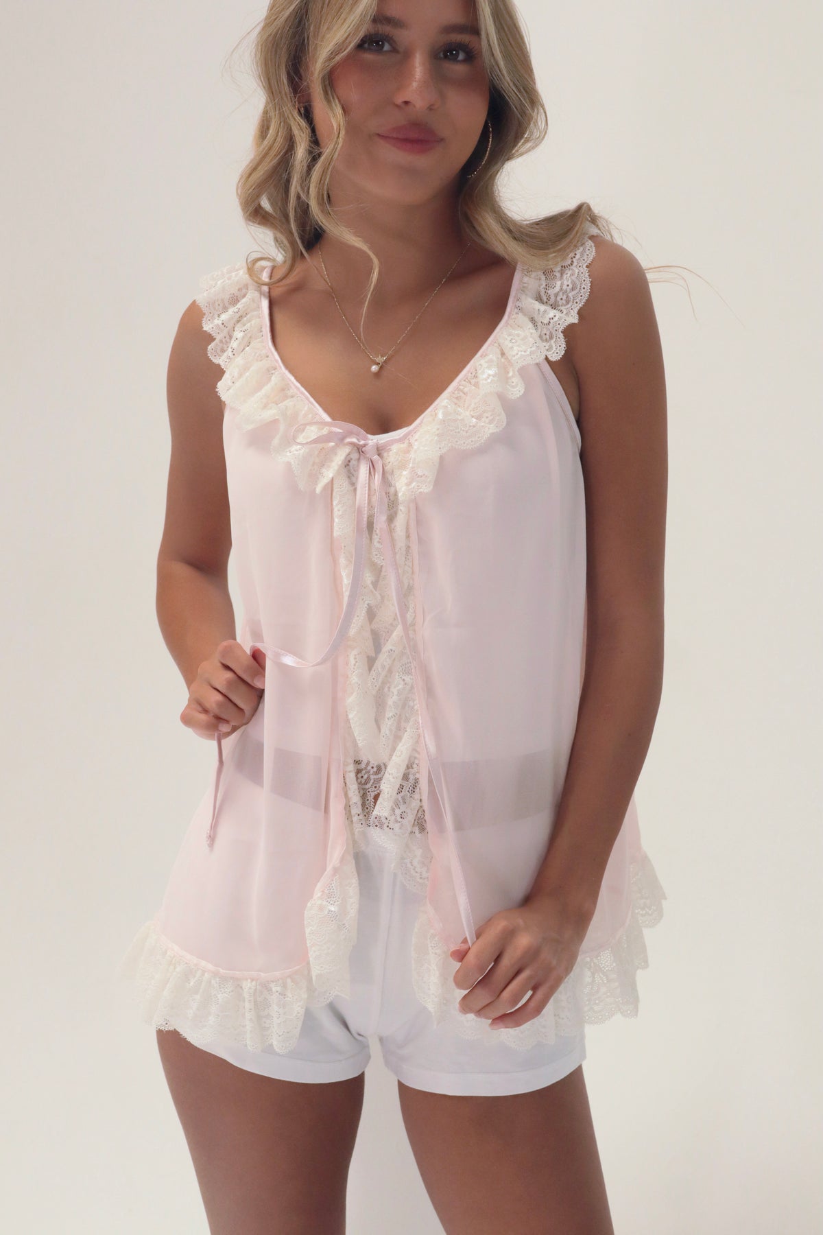 Priscilla Babydoll Top- Pre Order Ships in 1-2 weeks ￼