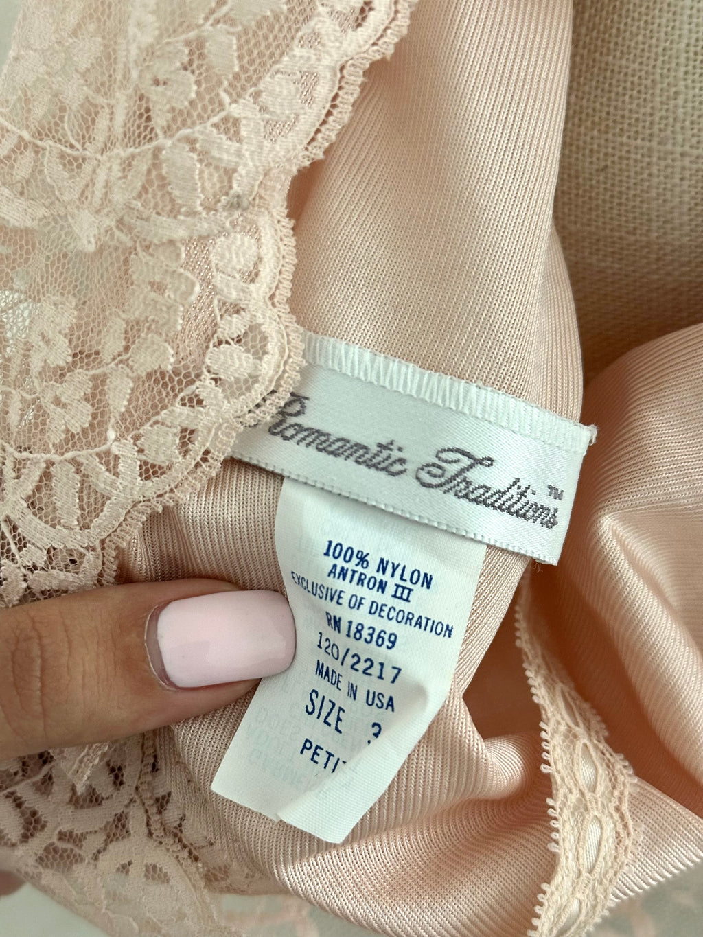 Vintage 1980s Beige Nude Sheer Bust Cami Top Size: XS/S