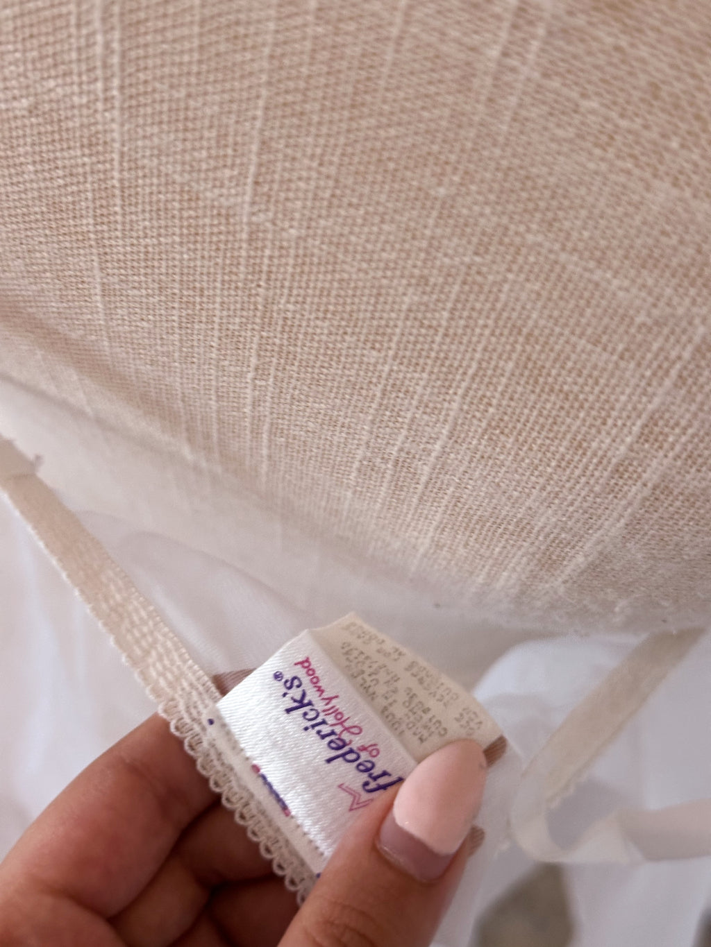 Vintage 1990s Fredricks of Hollywood white sheer babydoll top size: M