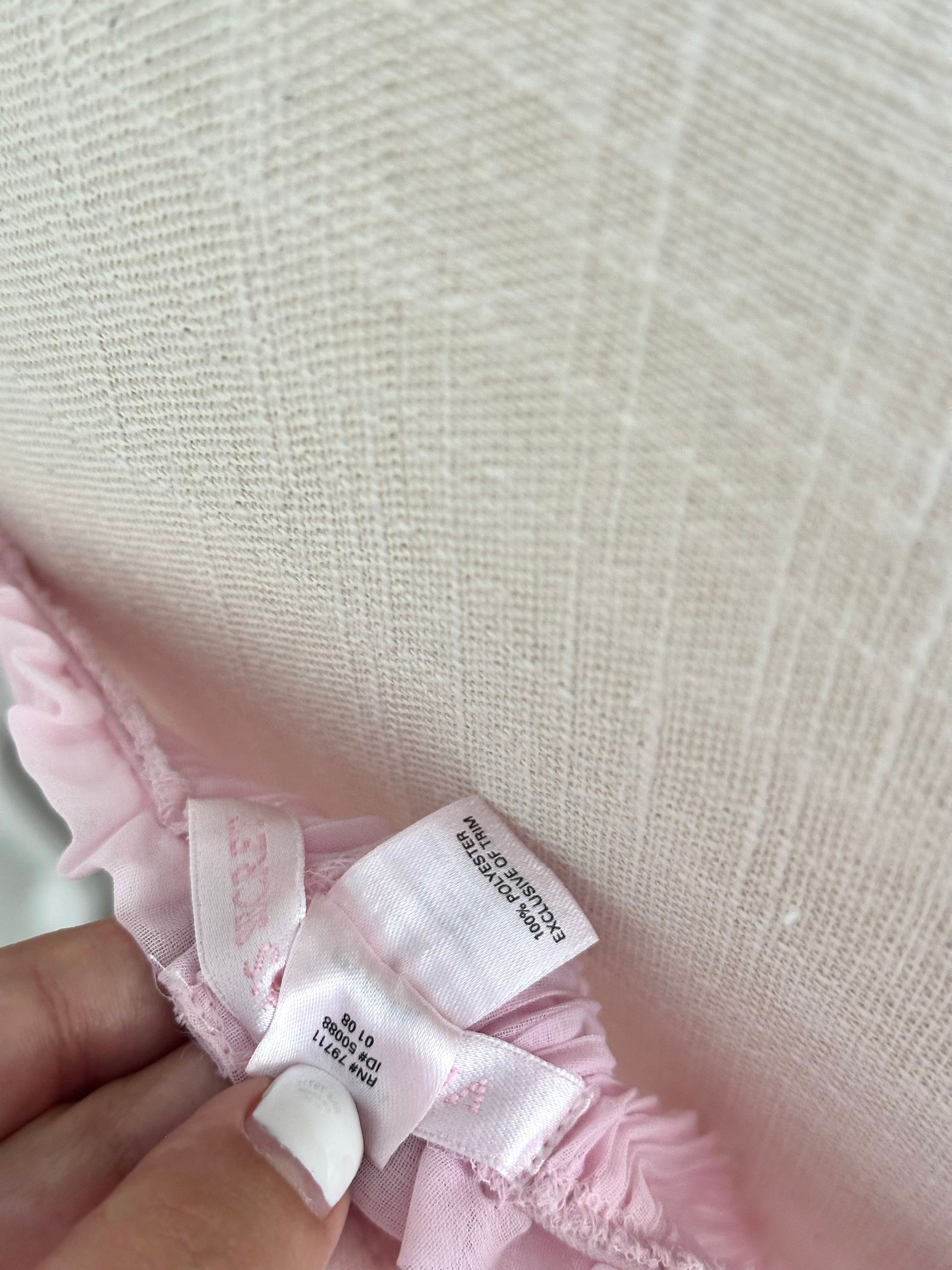 Vintage 2008 Victoria’s Secret Sabrina Carpenter Pink Babydoll Dress Size: XS