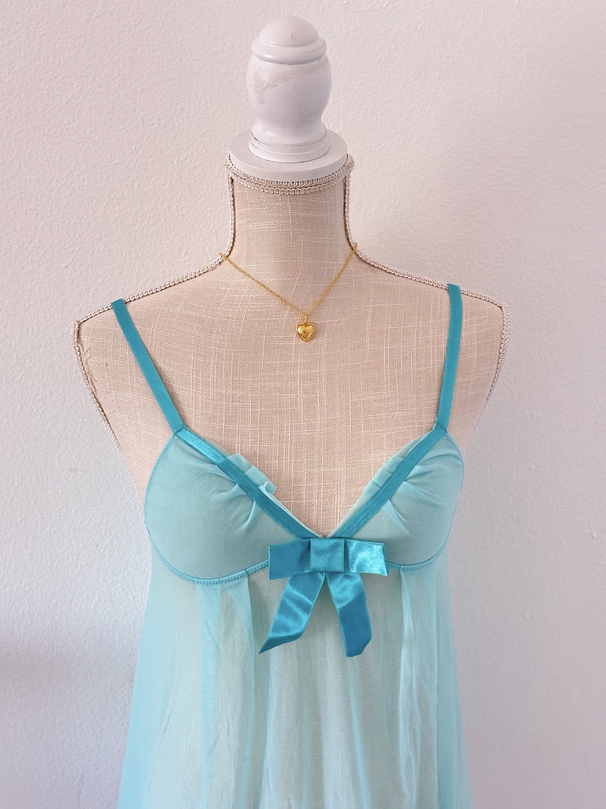 Vintage Victoria's Secret blue Sabrina Carpenter babydoll size: XS – Angelic Splash