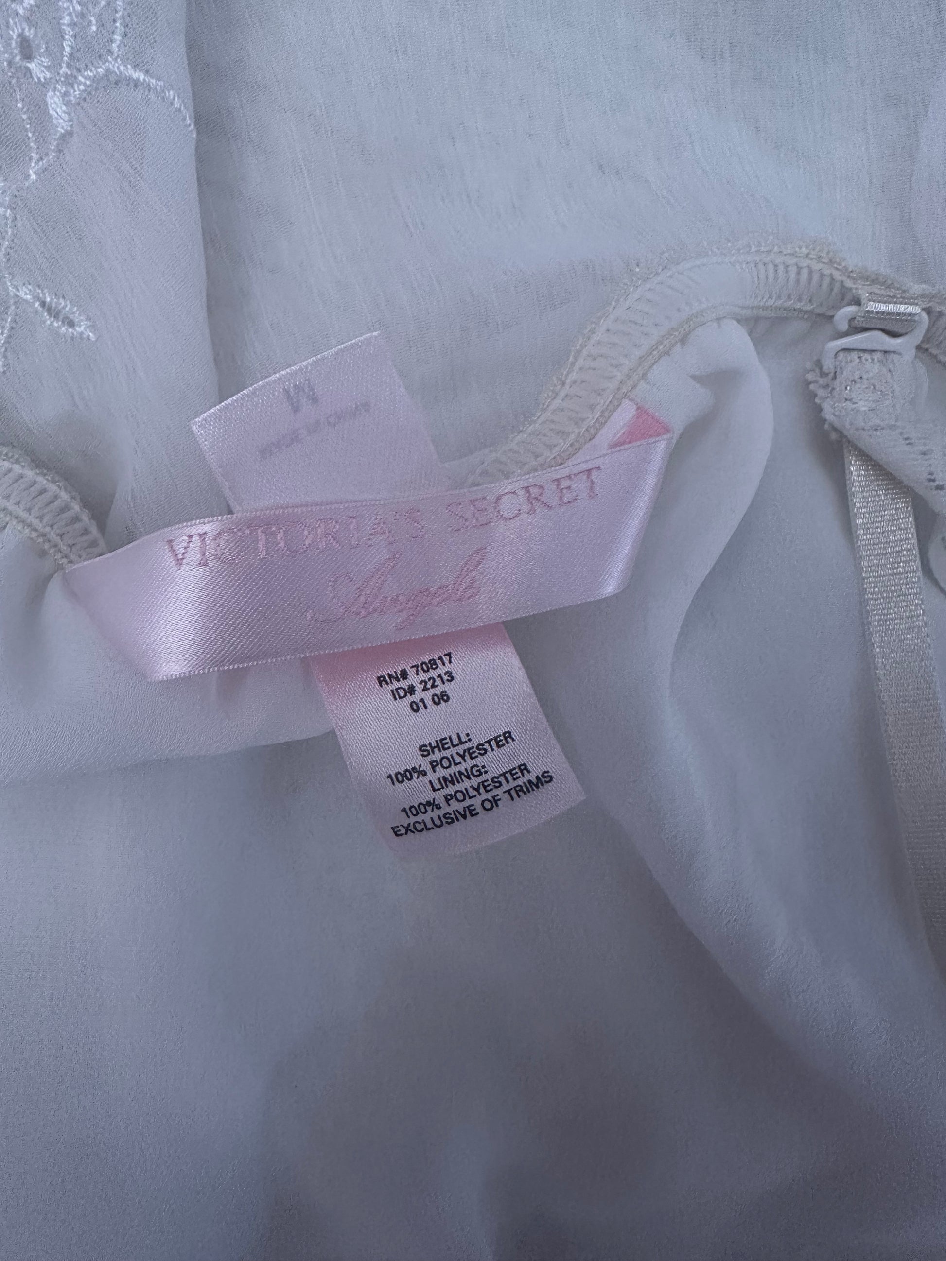 Vintage Victoria's Secret, shabby chic, baby doll slipped dress size M from 2004