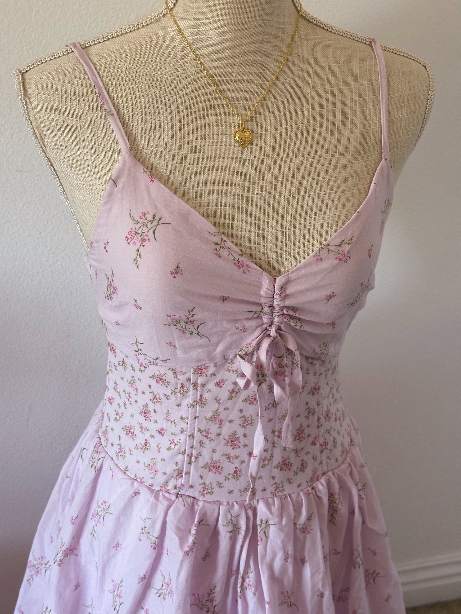 Viral Wild Fable shabby chic maxi sundress size: XS
