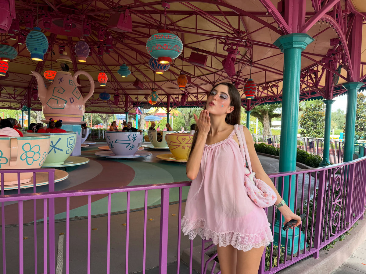 Heaven Sent Babydoll Mini Slip Dress