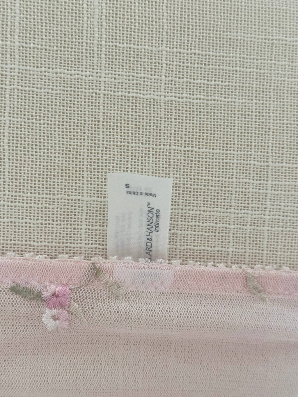 Vintage Y2K Hillard & Hanson Pink Shabby Chic Babydoll Slip Dress Size: S
